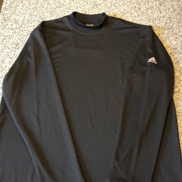 adidas mock turtleneck long sleeve